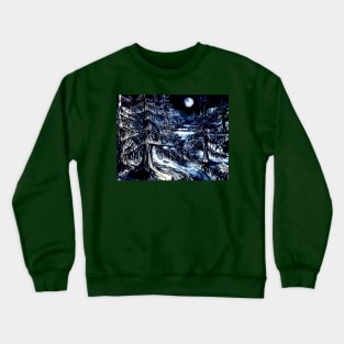 By the Light of the Moon Crewneck Sweatshirt